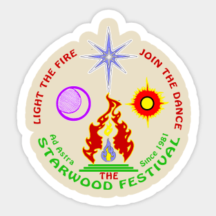 Starwood Fire Deisgn Sticker